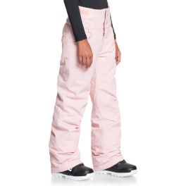 Roxy Diversion - Pantalón Para Nieve Para Niñas 8-16 (kids) (kids) Powder Pink (mem0)