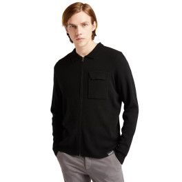 Timberland Fz Wool Sweater Black (001)