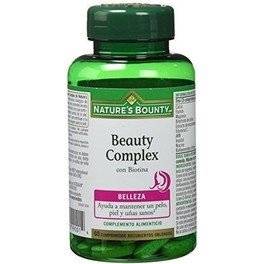 Nature´s Bounty Beauty Complex con Biotina 60 comp