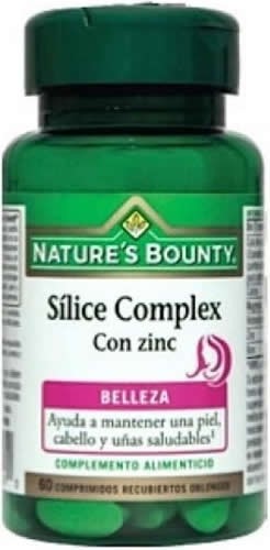 Natures Bounty Silice Complex con Zinc 60 caps Natures Bounty Silice Complex con Zinc 60 caps