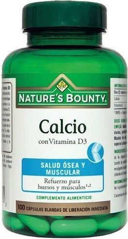 Nature´s Bounty Calcio con Vitamina D3 100 caps Nature´s Bounty Calcio con Vitamina D3 100 caps