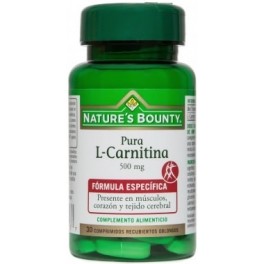 Nature´s Bounty L-Carnitina 500 mg 30 compr Nature´s Bounty L-Carnitina 500 mg 30 compr