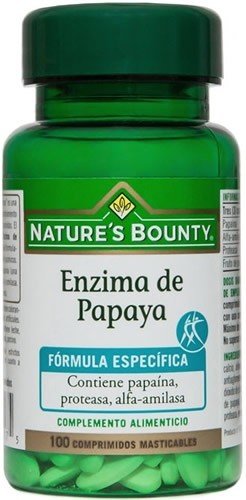 Nature´s Bounty Enzima de Papaya 100 compr Nature´s Bounty Enzima de Papaya 100 compr