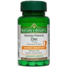 Nature´s Bounty Zinc 25 mg 100 comp
