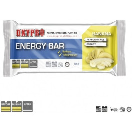 Oxypro Nutrition Energy Bar Platano Con 42g De Hidratos De Carbono. 1 Barrita X 55g