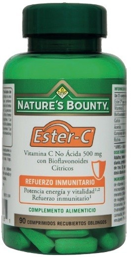 Nature´s Bounty Ester - C 500 mg con Bioflavonoides Citricos 90 compr Nature´s Bounty Ester - C 500 mg con Bioflavonoides Citricos 90 compr