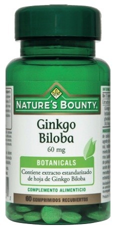 Nature´s Bounty Ginkgo Biloba 60 mg 60 compr Nature´s Bounty Ginkgo Biloba 60 mg 60 compr