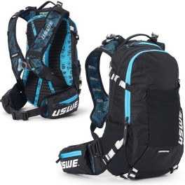 Uswe Mochila Flow 16 Hidratacion 3l Sas-tec Ndm 2.0 Negro/azul