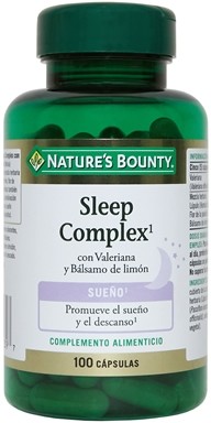 Nature´s Bounty Sleep Complex con Valeriana y Balsamo de Limon 100 caps Nature´s Bounty Sleep Complex con Valeriana y Balsamo de Limon 100 caps