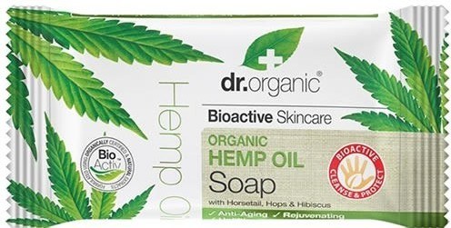 Dr Organic Hemp Oil Soap - Jabon de Aceite de Cañamo 100 gr Dr Organic Hemp Oil Soap - Jabon de Aceite de Cañamo 100 gr