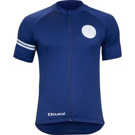 Blueball Cycling Jersey Short Sleeve Blue