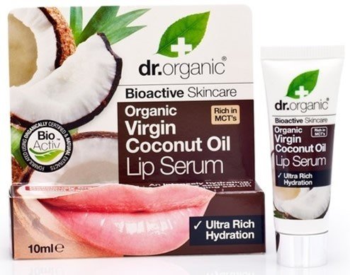 Dr Organic Virgin Coconut Oil Lip Serum - Suero Labial de Aceite de Coco Virgen 10 ml Dr Organic Virgin Coconut Oil Lip Serum - Suero Labial de Aceite de Coco Virgen 10 ml