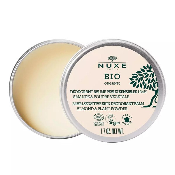 Nuxe Bio Organic Déodorant Baume Peaux Sensibles 24h 50 Ml Unisex