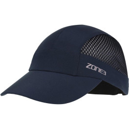 Zone3 Gorra Lightweight Mesh Triathlon And Running Baseball Cap Azul/plateado Reflectante