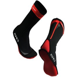 Zone3 Calcetines De Neopreno Swim Socks Negro/rojo