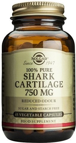 Solgar Cartilago de Tiburon - Shark Cartilage 750 mg 45 caps Solgar Cartilago de Tiburon - Shark Cartilage 750 mg 45 caps