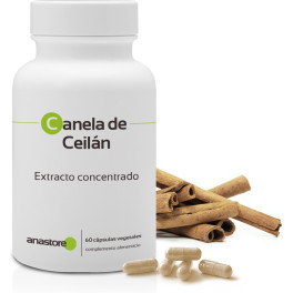 Anastore Canela De Ceilán * 250 Mg / 90 Cápsulas * Extracto Concentrado 4:1