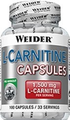 Weider L-Carnitina Caps 100 caps Weider L-Carnitina Caps 100 caps