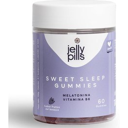 Jelly Pills Sweet Sleep Gummies 60 Gom - Frutas del bosque