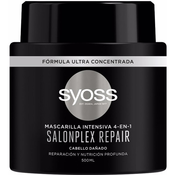 Syoss Salonplex Repair Intensief Masker 4-in-1 500 Ml Unisex