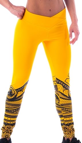 Nebbia Tights - Leggings Tattoo Amarillo Nebbia Tights - Leggings Tattoo Amarillo