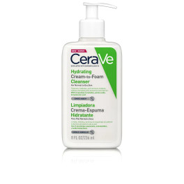 Cerave Hydrating Cream-to-foam Cleanser For Normal To Dry Skin 236 Unisex