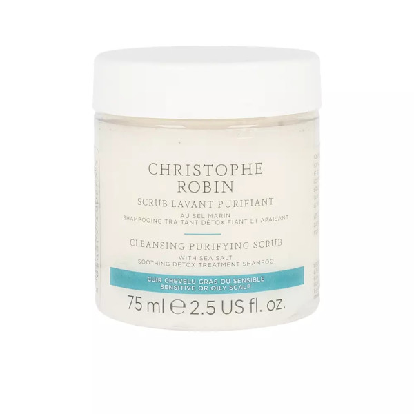 Christophe Robin Esfoliante Purificante de Limpeza com Sal Marinho 75 ml Feminino