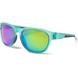 Ocean Sunglasses Gafas De Sol Goldcoast Montura Azul Transparente Y Lentes Verde Espejo