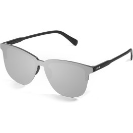 Ocean Sunglasses Gafas De Sol Lafitenia Montura Negro Mate Con Silver Flat Lens