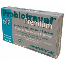 Airbiotic Probiotravel Premium 30 Capsulas