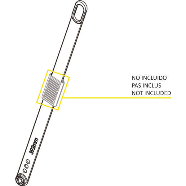 Buzz Rack Strap Support Wheel Recamb Buzzybee 2y4