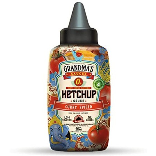 Max Protein Molho da Vovó Ketchup Curry 290 ml