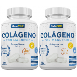 Pack BulePRO Collagen with Magnesium 2 bottles x 180 tablets