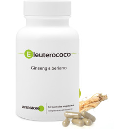 Anastore Eleuterococo * 500 Mg / 60 Cápsulas * Titulado Al 08% En Eleuterósidos