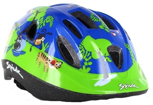 Spiuk Sportline Casco Kids 2016 Verde-Azul Jungle Spiuk Sportline Casco Kids 2016 Verde-Azul Jungle