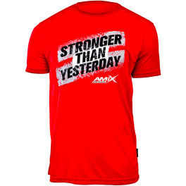 Camiseta masculina Amix Stronger Red