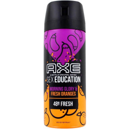 Axe Sex Education Desodorante Spray Morning Glory & Fresh Oranges Edicion Netflix 150ml Vaporizador