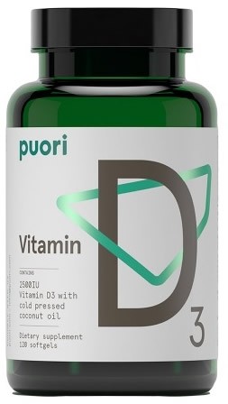 Puori Vitamina D3 - 120 caps Puori Vitamina D3 - 120 caps