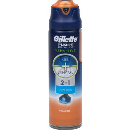 Gillette Fusion Sensitive Gel De Afeitar 170ml
