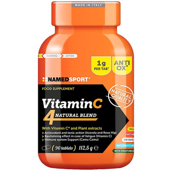 NamedSport Vitamin C 4 Natural Blend 90 caps 