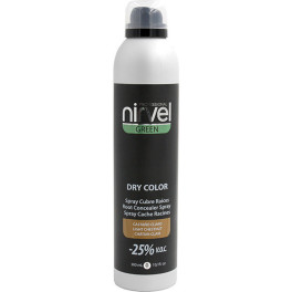 Nirvel Green Dry Color Spray Castaño Claro 300 Ml