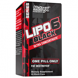 Nutrex Lipo 6 Black Ultra Concentrate 60 caps