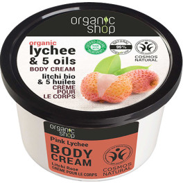 Organic Shop roze lychee bodycru00e8me