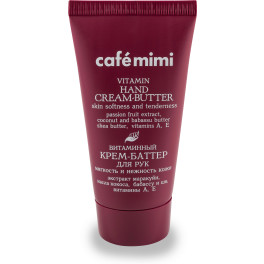 Cafe Mimi Creme-Handbutter mit Vitaminen für weiche und zarte Haut
