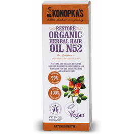 Dr. Konopka's Aceite Restaurador Orgánico De Hierbas Para El Cabello Nº 52