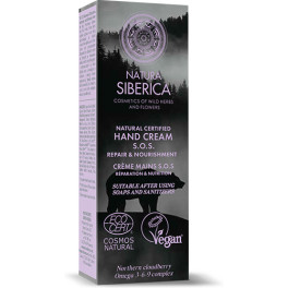 Natura Siberica Crema De Manos Sos Reparación Y Nutrición 75ml