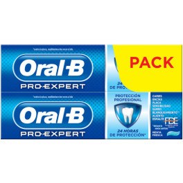 Lote de creme dental de proteção profissional Oral-b Pro-expert 2 x 75 ml unissex