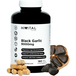 Hivital Ajo Negro 9000 Mg. 180 Cápsulas Veganas Para 6 Meses
