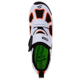 Spiuk Sportline Zapatillas Trivium Triathlon Unisex 2015 Blanco - Naranja - Negro Spiuk Sportline Zapatillas Trivium Triathlon Unisex 2015 Blanco - Naranja - Negro