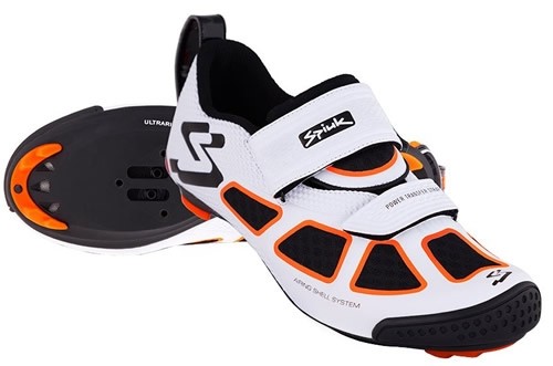 Spiuk Sportline Zapatillas Trivium Triathlon Unisex 2015 Blanco - Naranja - Negro Spiuk Sportline Zapatillas Trivium Triathlon Unisex 2015 Blanco - Naranja - Negro